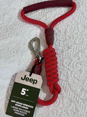 Jeep Dog Leash NWT